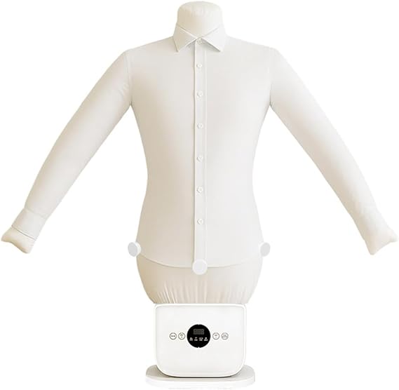 Automatic Ironing Dummy,Humanoid Automatic Ironing Machine,Upgrade Touch Type,One Click Use,Internal Sock Clips,for Shirts,Blouses,Trousers,All Fabric Types C