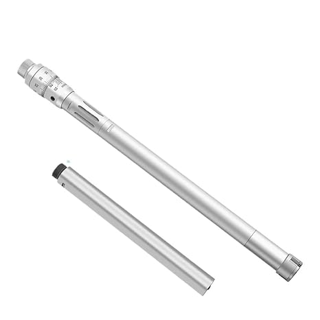 Three-Point Internal Diameter Mechanical Micrometer, Three-Jaw Inner Hole Inner Circle Measurement 6-25mm, 0.004mm(12-16mm)