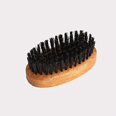 Pack of 4 Sikh wooden Beard Brush | (Baaj salai pack of 10) | kanga comb kangha | Simco Pink Hair Fixer 500gram
