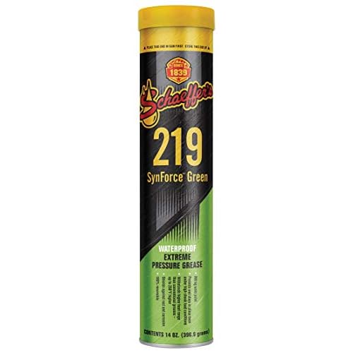 Schaeffer Manufacturing Co. 02192-029S SynForce Green Extreme Pressure Waterproof Grease NLGI #2, 14 oz.