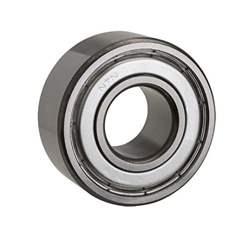 NTN Bearing 6205Z Single Row Deep Groove Radial Ball Bearing, Normal Clearance, Steel Cage, 25 mm Bore ID, 52 mm OD, 15 mm Width, Single Shielded