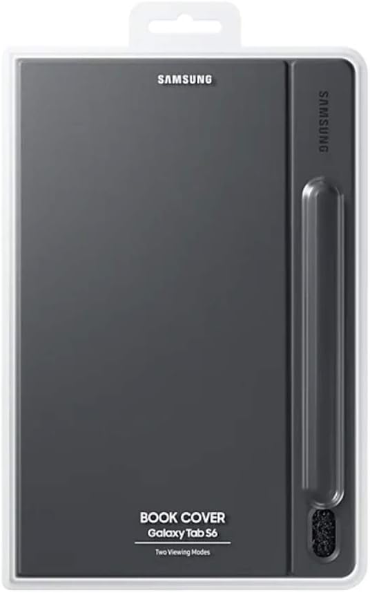 Official Samsung Galaxy Tab S6 Book Cover Case EF-BT860P Gray