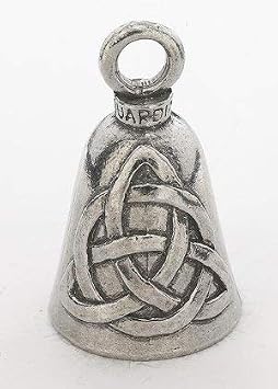 Triquetra (trinity Knot) Guardian Biker Bell With Hanger