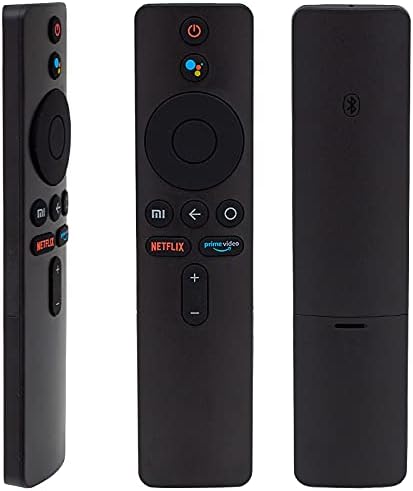 Xiaomı Mi TV Stick/MI Box 4S 4K için uzaktan kumanda, Xiaomı Mi TV Stick için Bluetooth ve sesli kumandalı yedek uzaktan kumanda
