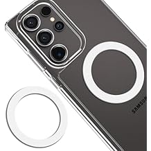 Case-Mate MagSafe Ring / Sticker - Universal Magnetic Conversion Kit For iPhone 17 Pro Max/16 Pro Max/15 Pro/ 14/ S26 Ultra/S25/Pixel 10 & more - Compatible with MagSafe Accessories - 2 Pack, White