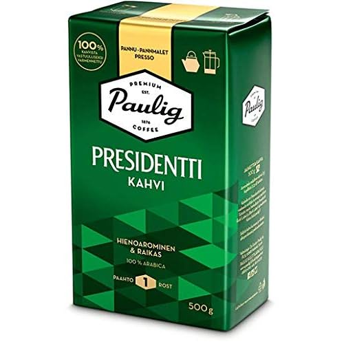 Paulig Presidentti pan ground Coffee 1 Pack of 500g