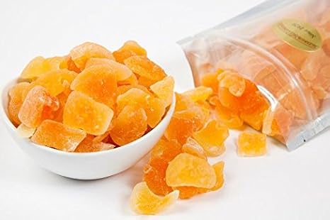 Dried Cantaloupe Chunks, 3 LB Bag