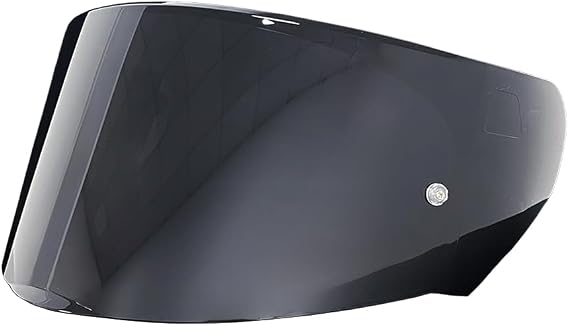Assault Helmet Visor,Motorcycle Helmet Shield Replacement UV Protection Windshield Compatible With Assault,Stream,Rapid,Storm,FF320,FF328,FF353,FF800(Deep Black)