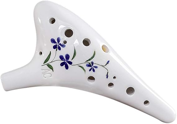 Ocarina, 12 Hole Alto C flat Music Instruments For Adults, Ocarina Instrument With Hanging Rope,Musical Score for Beginner