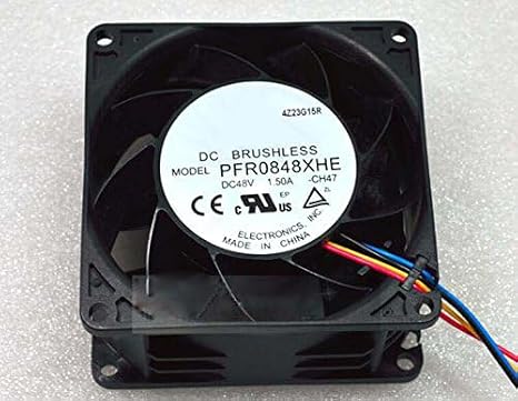 80x80x38mm PFR0848XHE 48V 1.5A 4Wire 8cm Cooling Fan