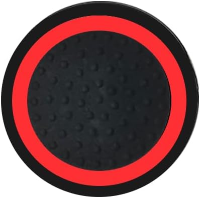 Joystick Replacement Cap Thumb Grip For Rog Ally Gaming Console, Silicone Joystick Cap Analog Stick Cap, 3D Analog Cap Skin Replacement Part (One red)