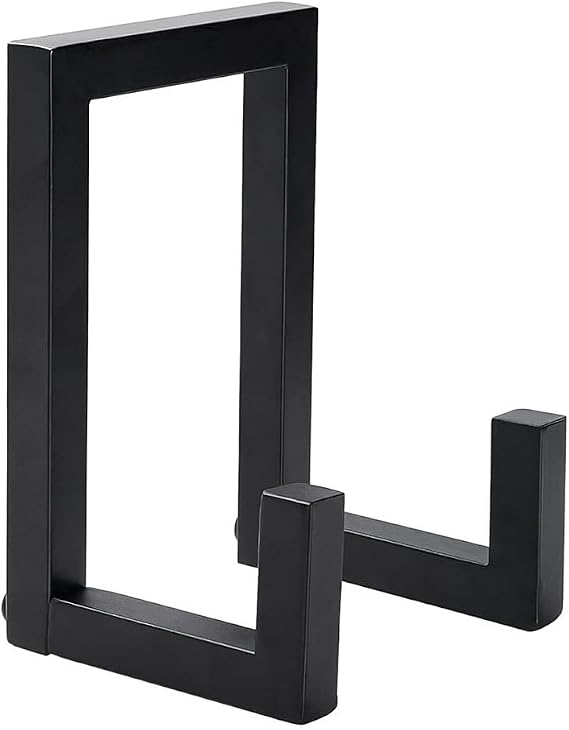 Record Stand Record Player Stand Tabletop Metal Record Vinyl Holder Vinyl Record Storage End Stand Vinyl Record Storage Album Storage Rack for CD/LP Vinyl Record Supplie