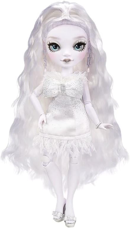 Rainbow High Natasha Zima Grayscale Fashion Doll with 2 Outfits & Accessories, Gift for Kids 6-12