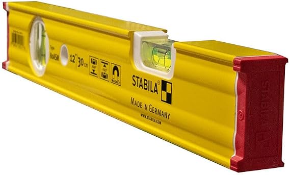 STABILA Type 80 ASM-2 Magnetic Spirit Level, 12 inch, Cat. Number 29212