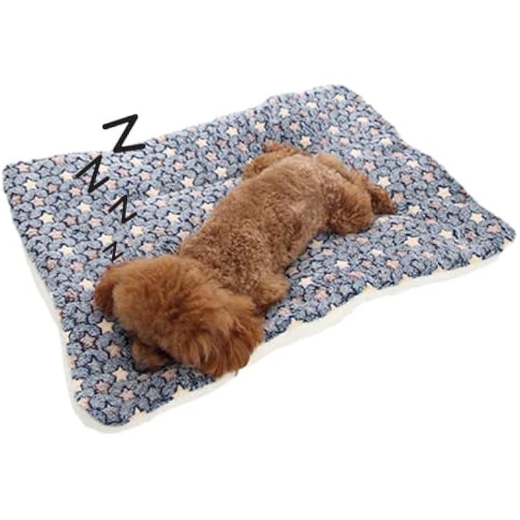 Cat Blankets for Indoor Cats, Heated Cat Beds, Ultra Soft Pet Bed Calming Blanket for Bed Mat, Premium Flannel Cloth Self-Warming Pet Cushion Pad for Cats Dogs, Cozy Flat Fluffy Sleeping Mat