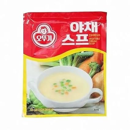 Ottogi Vegetable Cream Soup Mix, Instant Powder Soup, 80g