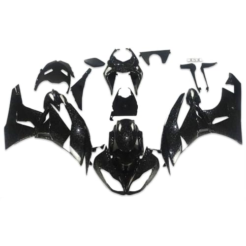 US STOCK Forged Carbon Fiber Look Fairing Fit for 2009-2012 ZX6R 636 ZX-6R Injection ABS Plastics Aftermarket Bodywork Bodyframe Kit Set 2010 2011 Ns2