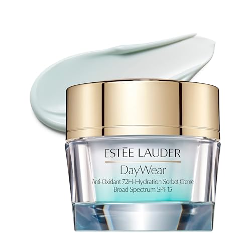 Estee Lauder DayWear Anti-Oxidant 72H-Hydration Sorbet Cream SPF 15 | Oil-Free Face Moisturizer, 1.7 Ounce
