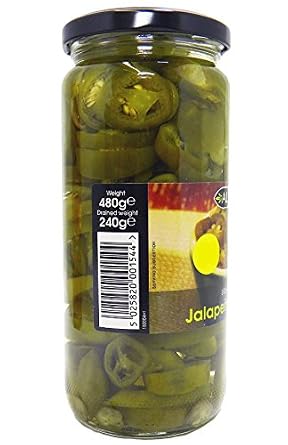 Aleyna - Sliced Green Jalapenos - 480g
