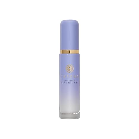 Tatcha Luminous Dewy Skin Mist | 2-in-1 Hydrator & Finishing Spray with Hyaluronic Acid for a Dewy Glow | 1.35 oz