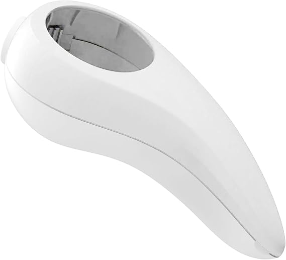 OSTENT Grip Holder Dock Bracket Thumb Stick Cap for Nintendo Switch Poke Ball Plus Controller Color White