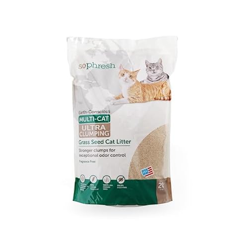 So Phresh by Petco Extreme Clumping Unscented Grass Seed Cat Litter 20 lbs.