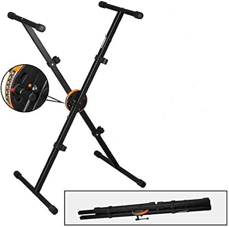 Steel Keyboard Stand With Stabilizing Rubber Tips for All Keyboard Types