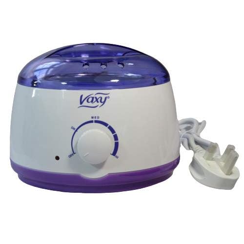 Professional Wax HeaterVaxy Warmer with Handle Pot 500ml for Paraffin, Soft &amp; Crème Wax, Salon Quality Hair Removal, Depilatory Waxing Melter, with Adjustable Temperature