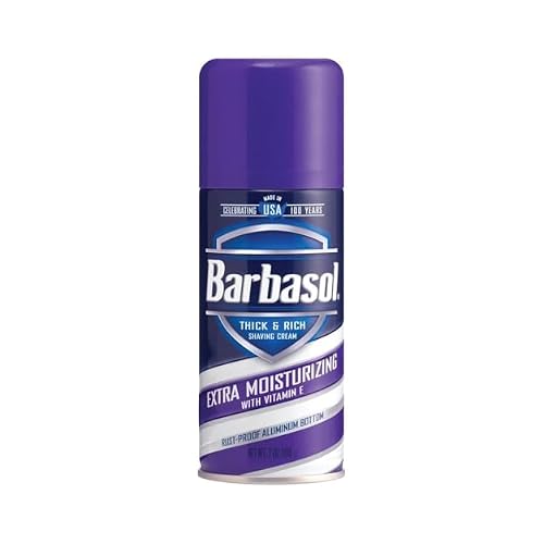 PERIO PROD Barbasol Moisturizing Shave Cream 7 Oz