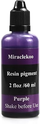 Purple Epoxy Resin Color Dye Colorant Liquid Epoxy Resin Pigment,60ml,Translucent