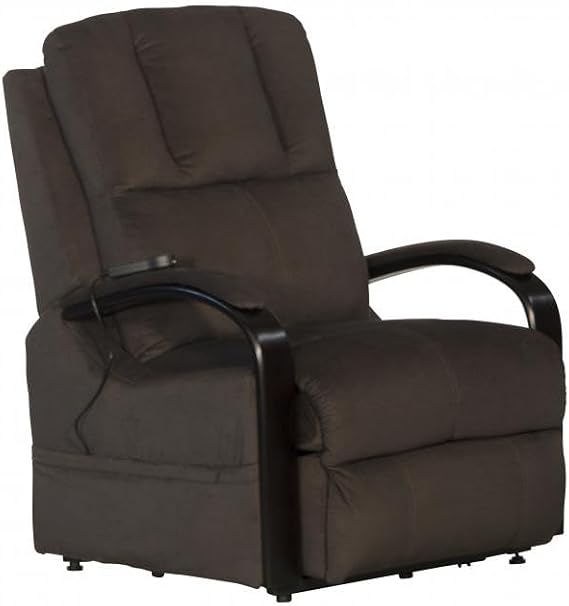 Catnapper Power Lift Recliner with Heat and Massage in Walnut