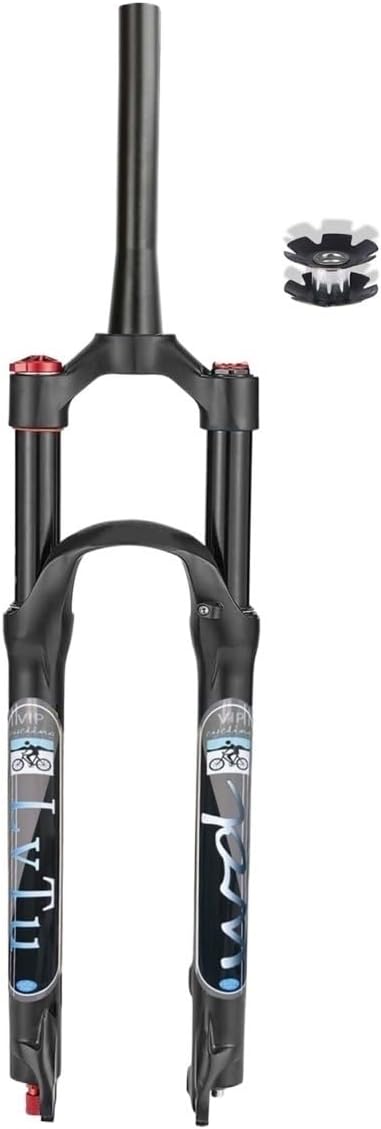 MTB Air Fork 26/27.5/29", 140mm Travel, Rebound, Lockout, 1-1/8"(Tapered Manual Lockout,26 inch)