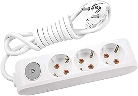 Viko Multi-Let Üçlü Priz Anahtarlı Topraklı Kablolu Çocuk Korumalı 5 Mt