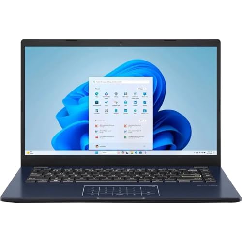 New Business and Student School Laptop 14 Inch FHD 1920 x 1080 Display Celero.n N4500 4GB RAM 64GB eMMC Integrated Iris Xe Graphics Webcam Wi-Fi HDMI USB-C up to 10 hours Win 11 Home in S Mode Black