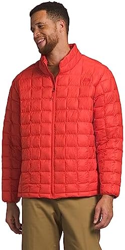 THE NORTH FACE Mens ThermoBall Eco Jacket 2.0 Standard and Big Size, Fiery Red, Large