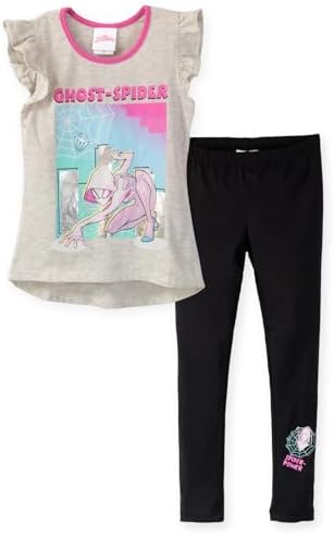 Marvel Spider-Verse Ghost-Spider [SizeRangeDescription1] Graphic T-Shirt & Leggings [SizeDescription1]