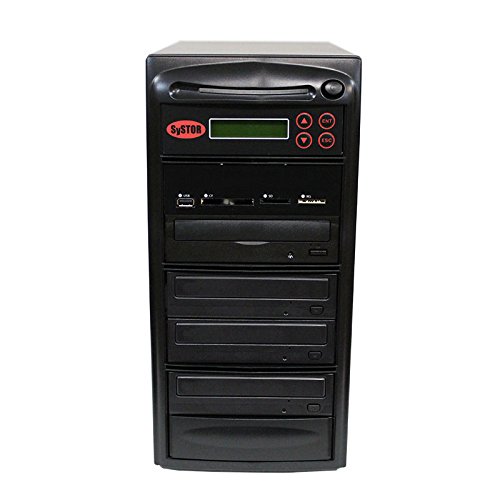 Systor Multi Media Flash Backup Center  1 to 3 DVD Duplicator - Back up Different Flash Memory Drives USBSDCFMSMMC to DVD PMBC-3