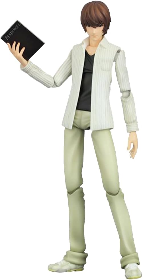 Death Note Figure Anime Light Yagami Figure L Figure Exchangeable Parts Figure Model Statue Character Collectible Desktop Decoration