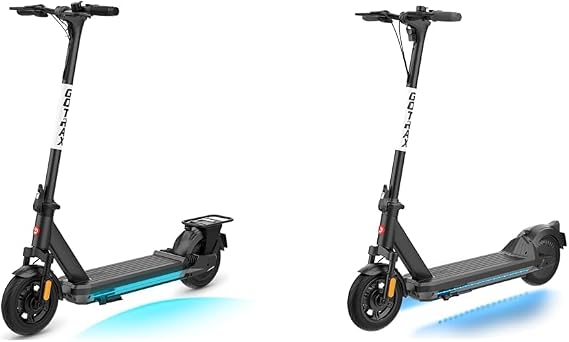 Gotrax Electric Scooter, 10" Pneumatic Tire, Max 20/38 Mile, Max 20Mph Speed, All Aluminum Body and Headlight Taillight, LED Large Display&Cruise Control Foldable Commuter EScooter for Adult