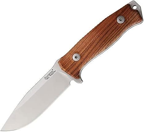 LionSTEEL M5 Fixed Blade Outdoor and Camp Knife Sleipner Steel Blade, Wood, G10 or Micarta Handles, Torx T8 Screws, Sheath Included
