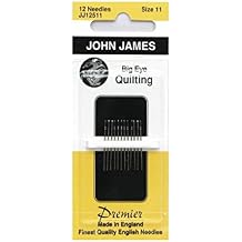 John James Big Eye Quilting Hand Needles-Size 11 12/Pkg