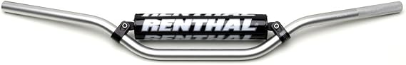 Renthal 7/8 Inch Handlebars CR High Bend - Color : Silver