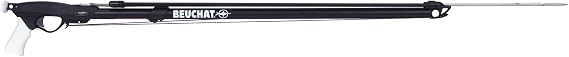BEUCHAT Mundial Competition Euro Style Speargun with Stainless Steel Spear/Shaft and Articulated Wishbone