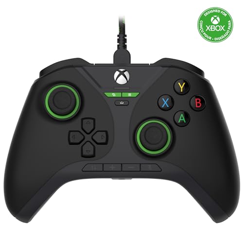 Snakebyte Xbox Series GamePad Pro X Licensed Wired Video Game Controller with Hall Effect Sensors for Xbox Series X and PC Black