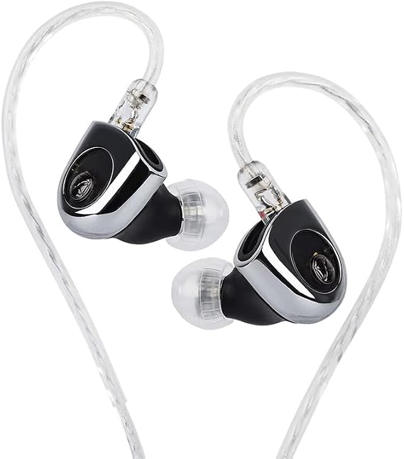 LEAUDIO TWISTURA D-Major Earphone 10mm Dual-Chamber Dual-Magnetic Dynamic IEMs HiFi Earphone with 0.78 2pin Detachable Cable (Without mic)