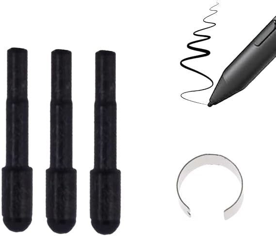 Replacement Nibs for Lenovo Active Pen/Active Pen 2/Digital Pen 2 Stylus Pen Tips, for Yoga 260/370/X380/L380/390/300e/ X1 Yoga, for Lenovo Touch Pen That can be plugged into a Computer (3PCS)