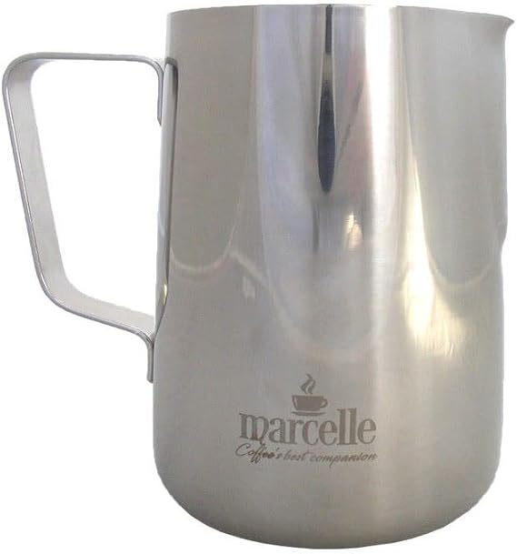 Marcelle W04P155 20 oz Stainless Steel Turkish Coffee Pot - Silver