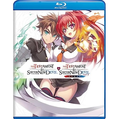 The Testament of Sister New Devil + The Testament of Sister New Devil Burst: Seasons 1-2 [Blu-ray]