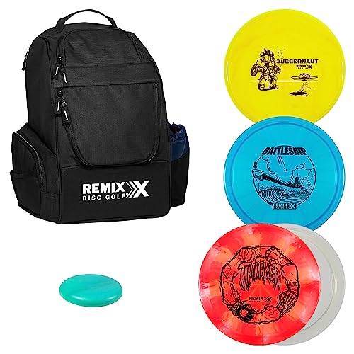Remix Disc Golf Deluxe Backpack  Disc Set