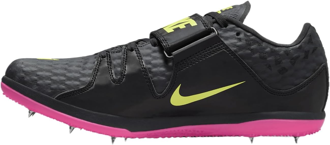 Elite High Jump Shoes (Anthracite/Fierce Pink-Black) by Nike